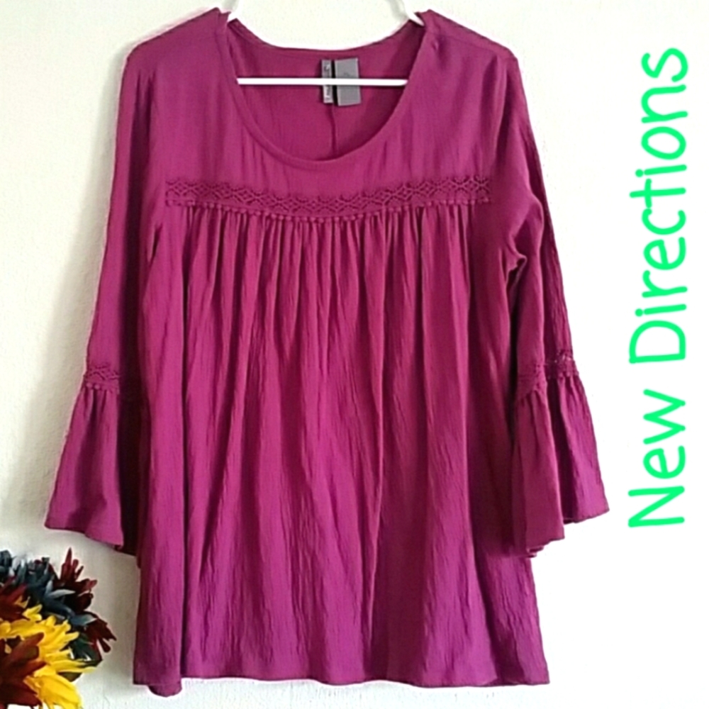 New Directions Pink Top